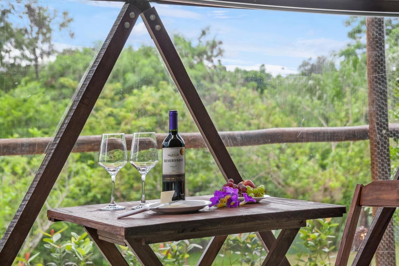 Glamping Serra Da Canastra - Casinha De Hortela - Domo Embauba Delfinopolis Luaran gambar